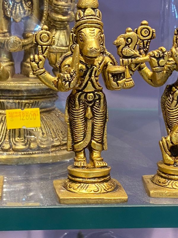 Brass Ganesha Wall Hangings