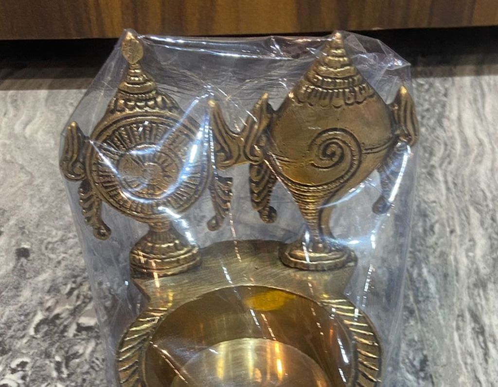 Brass Ganesha Wall Hangings