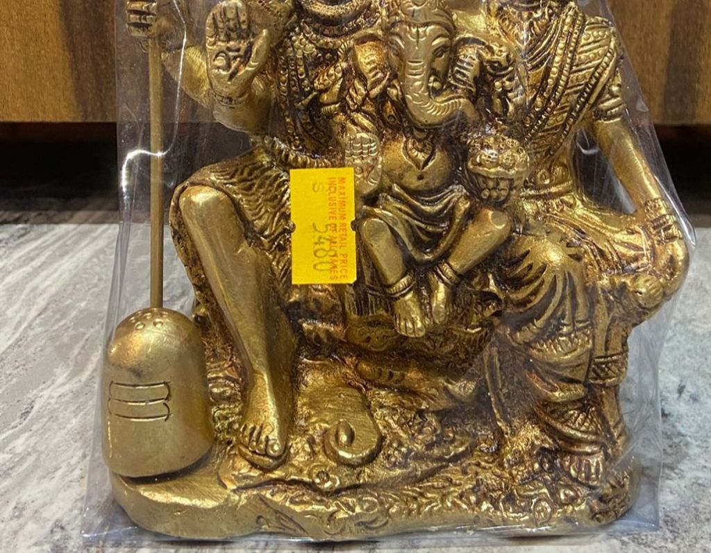 Brass Ganesha Wall Hangings