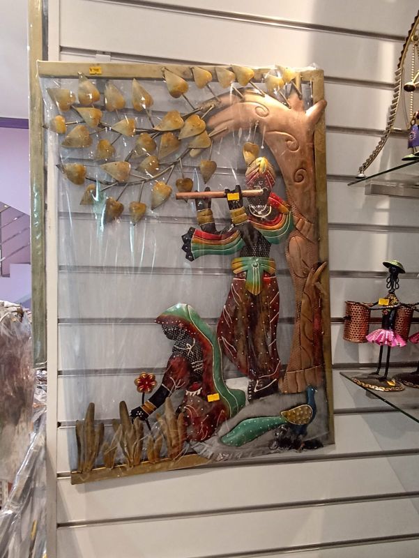 Framing Ganesha Gun Metal Wall Hangings