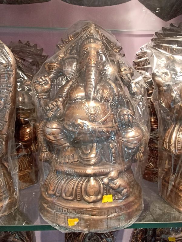 Framing Ganesha Gun Metal Wall Hangings
