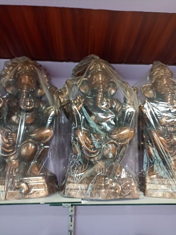 Framing Ganesha Gun Metal Wall Hangings