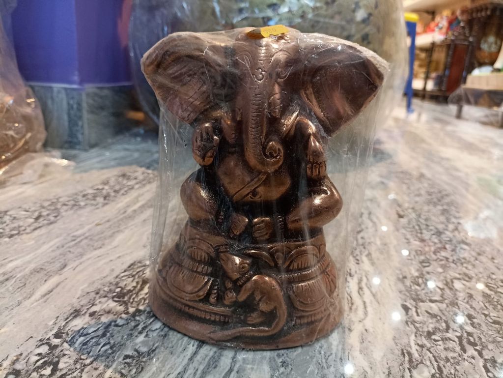 Framing Ganesha Gun Metal Wall Hangings
