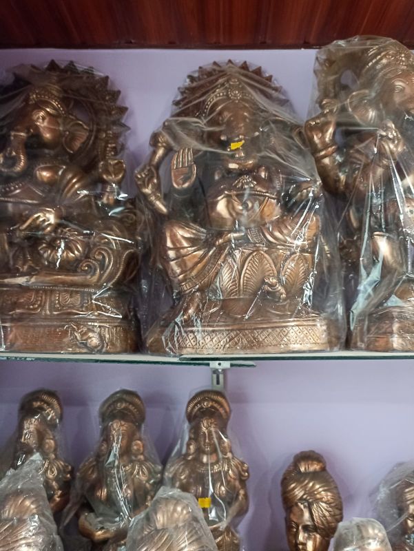 Framing Ganesha Gun Metal Wall Hangings