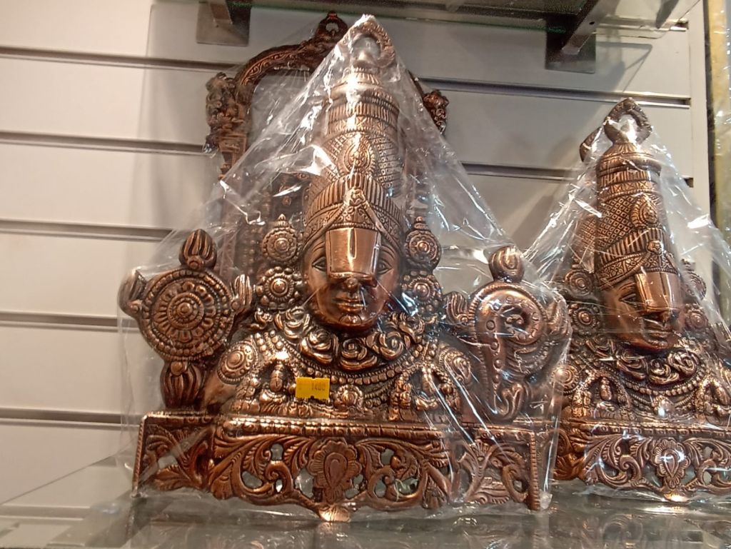 Framing Ganesha Gun Metal Wall Hangings