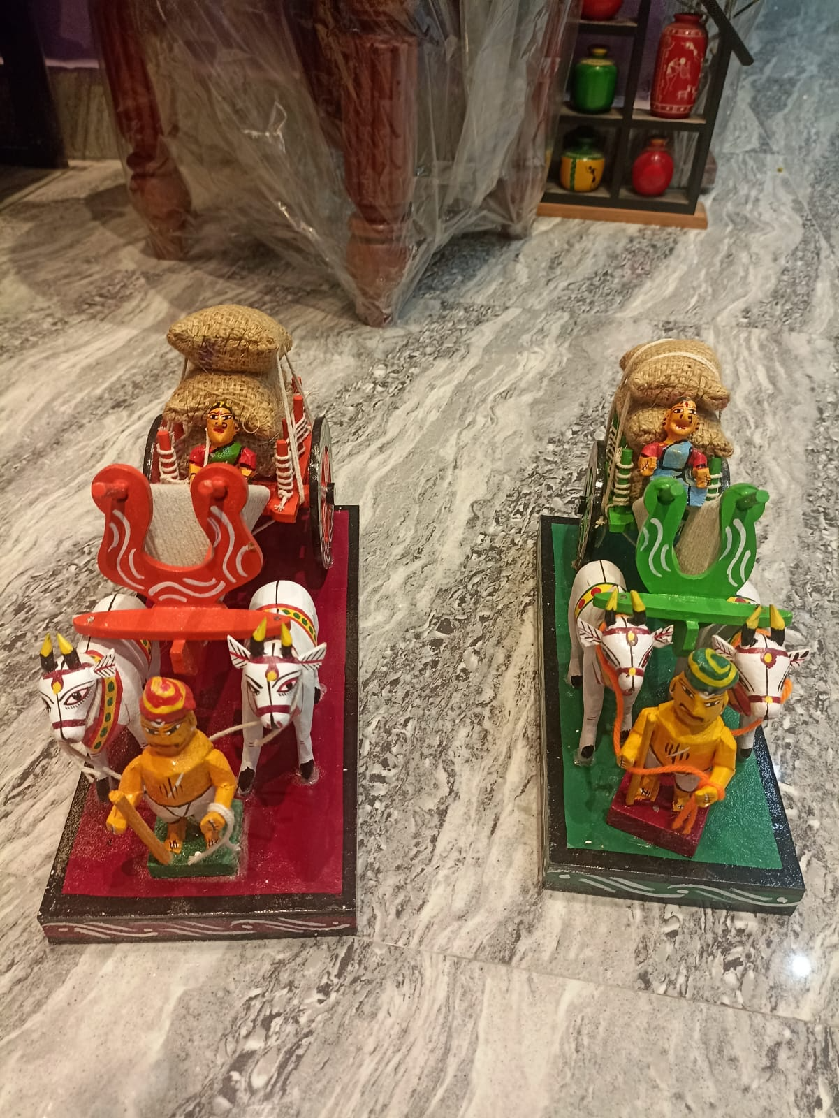 Framing Ganesha Gun Metal Wall Hangings