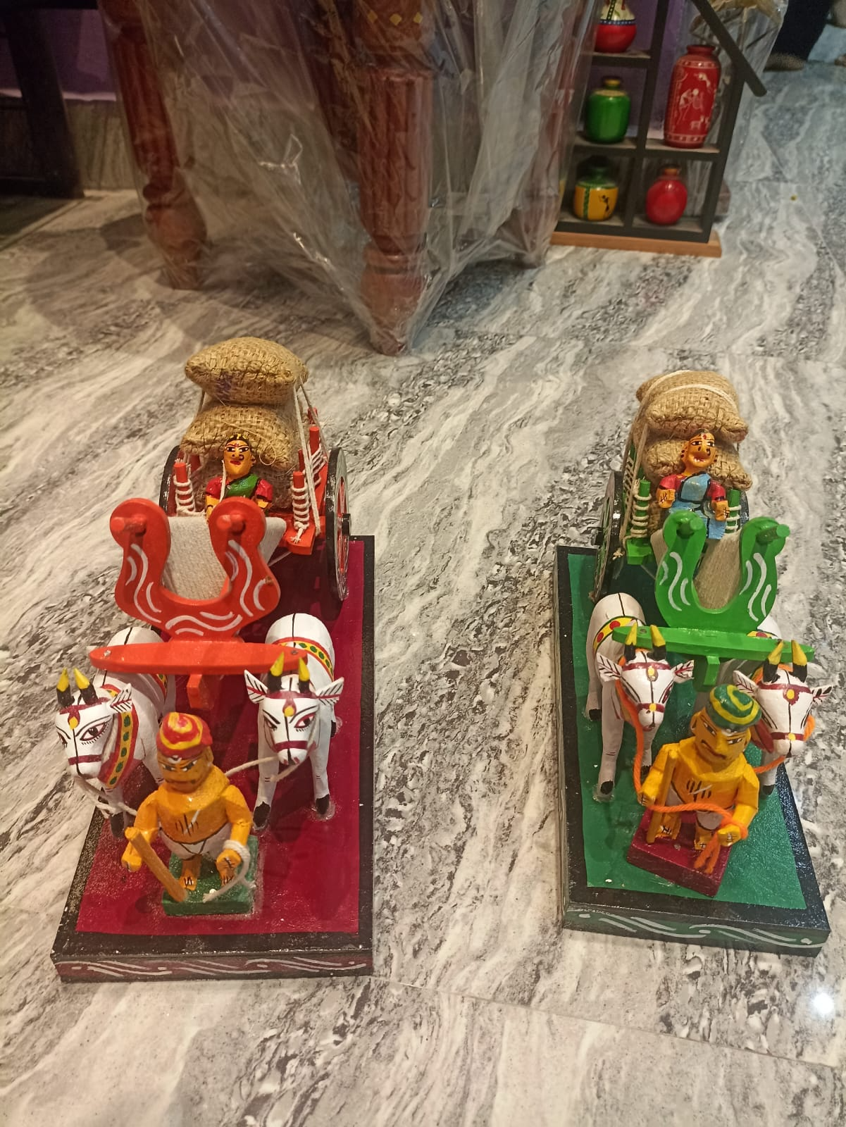 Framing Ganesha Gun Metal Wall Hangings