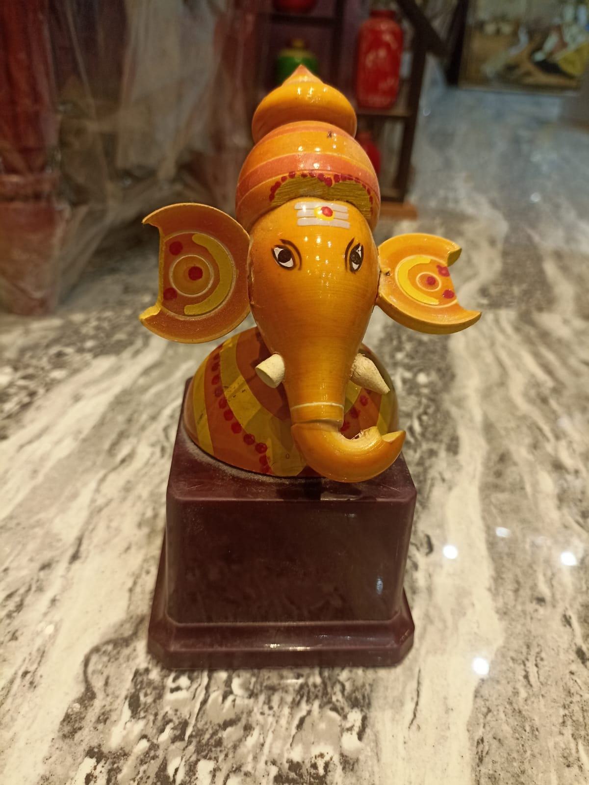 Framing Ganesha Gun Metal Wall Hangings