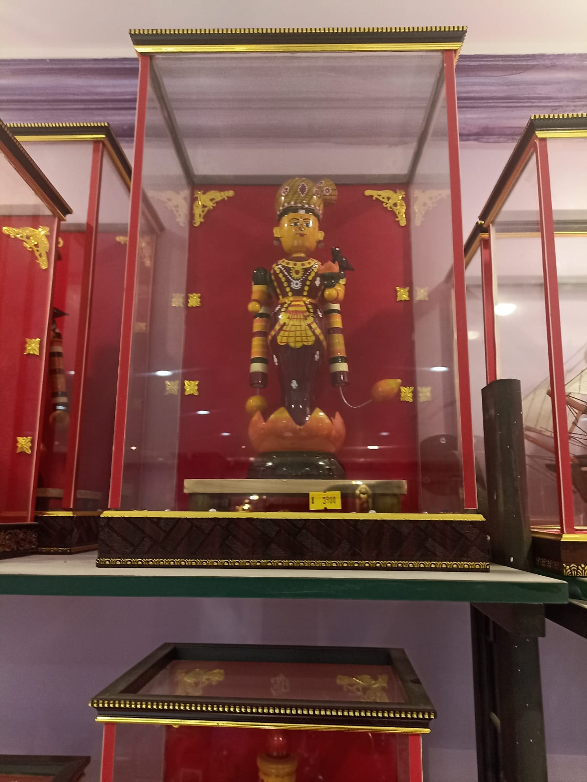 Framing Ganesha Gun Metal Wall Hangings