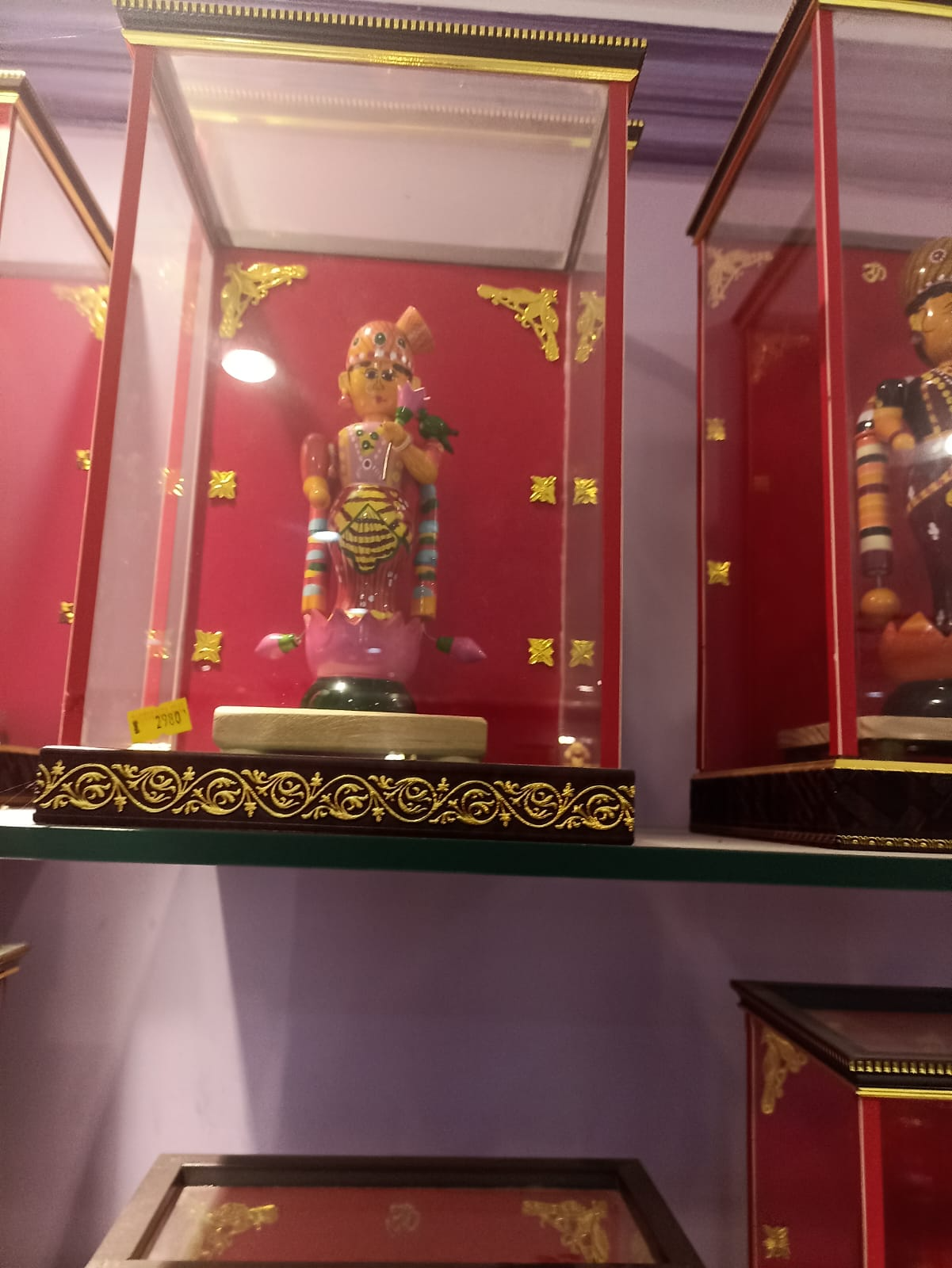 Framing Ganesha Gun Metal Wall Hangings