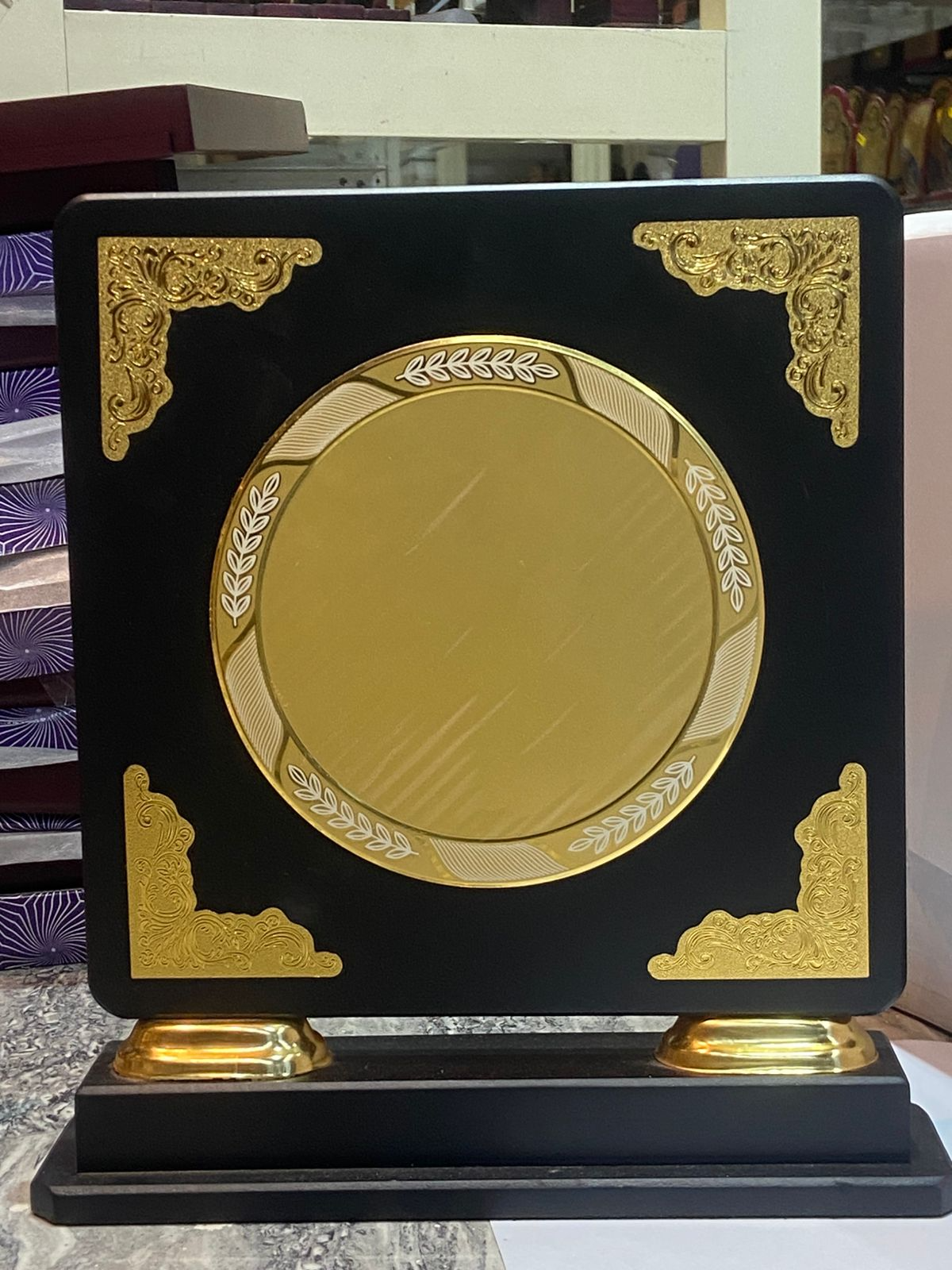 Framing Ganesha Gun Metal Wall Hangings