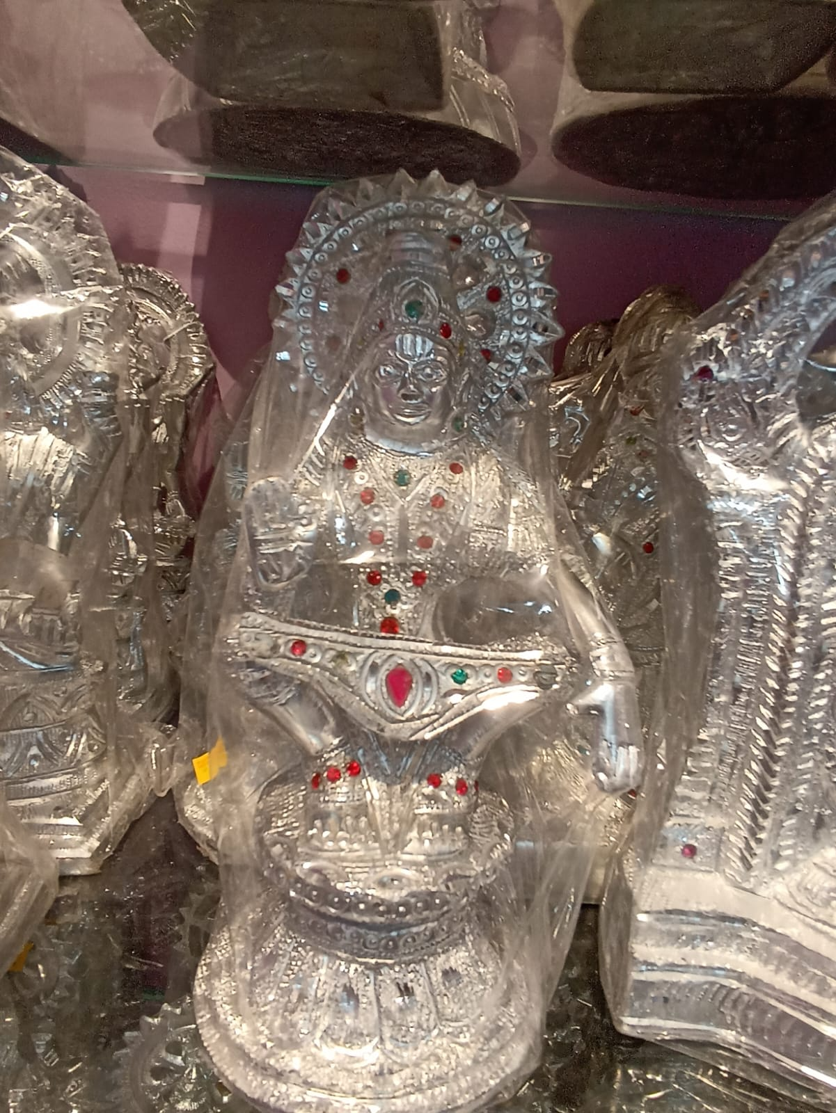 Framing Ganesha Gun Metal Wall Hangings