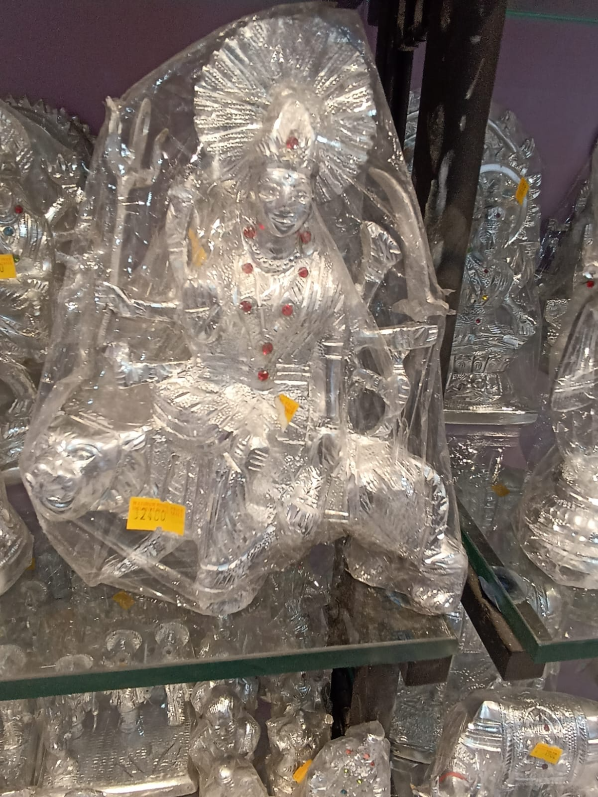 Framing Ganesha Gun Metal Wall Hangings