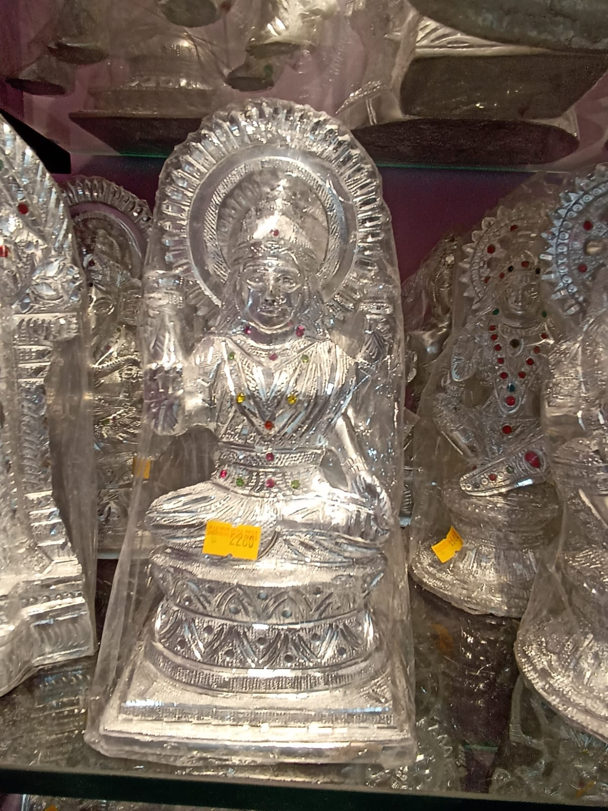 Framing Ganesha Gun Metal Wall Hangings
